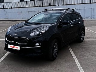 2020 Kia Sportage IV Рестайлинг, чёрный, 2250000 рублей, вид 2