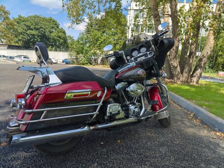 2007 Harley-Davidson Electra Glide, красный, 590000 рублей, вид 3