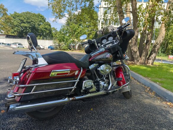 2007 Harley-Davidson Electra Glide, красный, 590000 рублей - вид 2