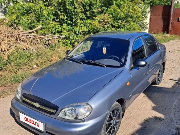 2008 Chevrolet Lanos I, серебристый, 235000 рублей - вид 1