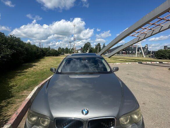 2002 BMW 7 серии 745i IV (E65/E66), серый, 550000 рублей - вид 7