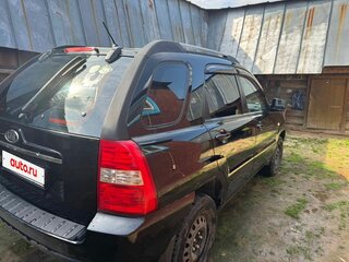 2007 Kia Sportage II, чёрный, 750000 рублей, вид 3