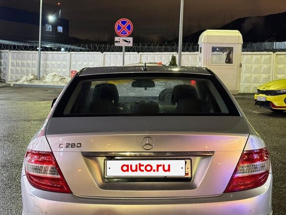 2007 Mercedes-Benz C-Класс 280 III (W204), серый, 900000 рублей - вид 3