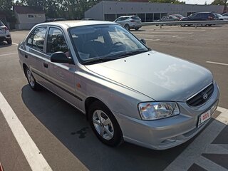 2009 Hyundai Accent ТагАЗ II, серый, 1500000 рублей, вид 2