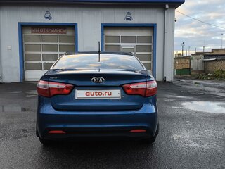 2014 Kia Rio III, синий, 760000 рублей, вид 3