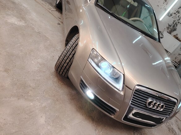 2007 Audi A6 III (C6), бежевый, 1210000 рублей - вид 3