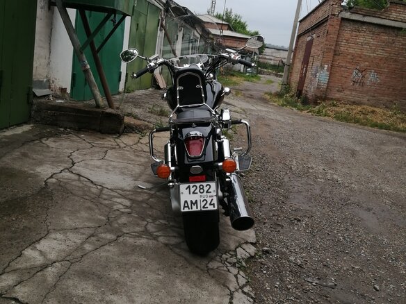 2001 Honda VTX 1800, чёрный, 850000 рублей - вид 1
