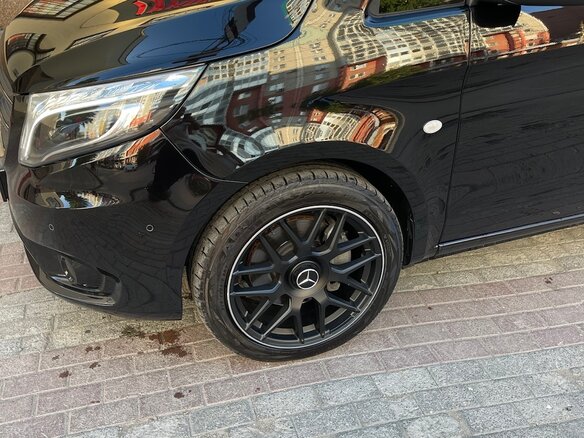 2019 Mercedes-Benz Vito 119 BlueTEC L2 III (W447), чёрный, 3850000 рублей - вид 9