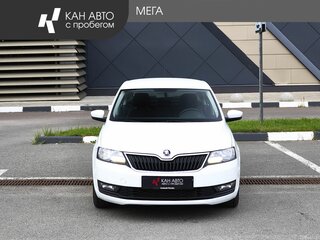 2019 Skoda Rapid I Рестайлинг, белый, 1317000 рублей, вид 3