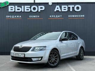2013 Skoda Octavia III (A7), серебристый, 1379000 рублей, вид 1