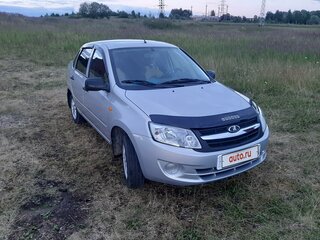 2013 Lada (ВАЗ) Granta I, серебристый, 1200000 рублей, вид 1