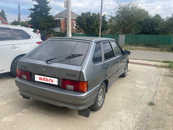 2011 Lada (ВАЗ) 2114, серый, 240000 рублей - вид 3