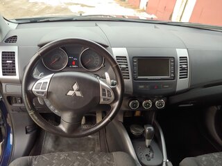 2012 Mitsubishi Outlander II Рестайлинг, синий, 1660000 рублей, вид 5
