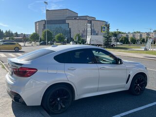 2016 BMW X6 40d II (F16), белый, 3550000 рублей, вид 4