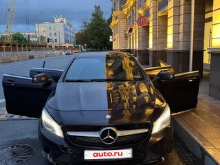 2014 Mercedes-Benz CLA 200 I (C117, X117), фиолетовый, 1070000 рублей, вид 1