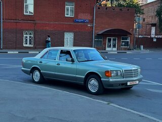 1986 Mercedes-Benz S-Класс 260 II (W126) Рестайлинг, зелёный, 1000000 рублей, вид 4