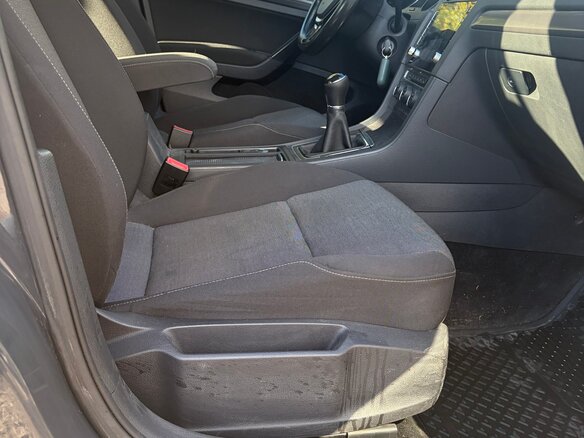 2013 Volkswagen Golf VII, серый - вид 4