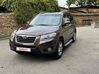2011 Hyundai Santa Fe II Рестайлинг, коричневый, 1300000 рублей, вид 2