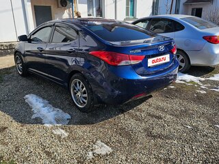 2012 Hyundai Elantra V (MD), синий, 1100000 рублей, вид 4