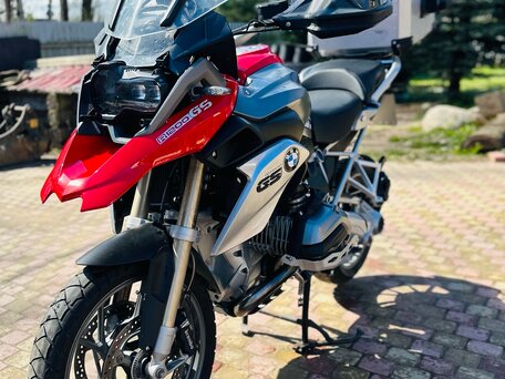 2012 BMW R 1200 GS, красный, 1150000 рублей, вид 1