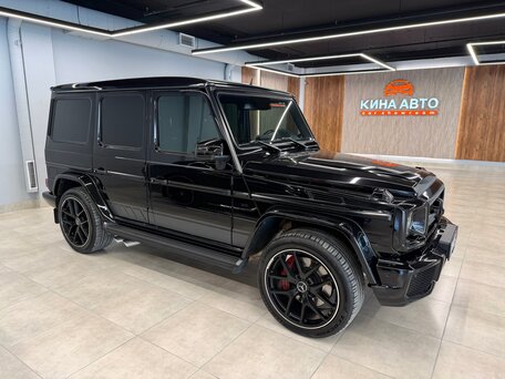 2016 Mercedes-Benz G-Класс AMG 63 AMG I (W463) Рестайлинг 3, чёрный, 7800000 рублей, вид 3