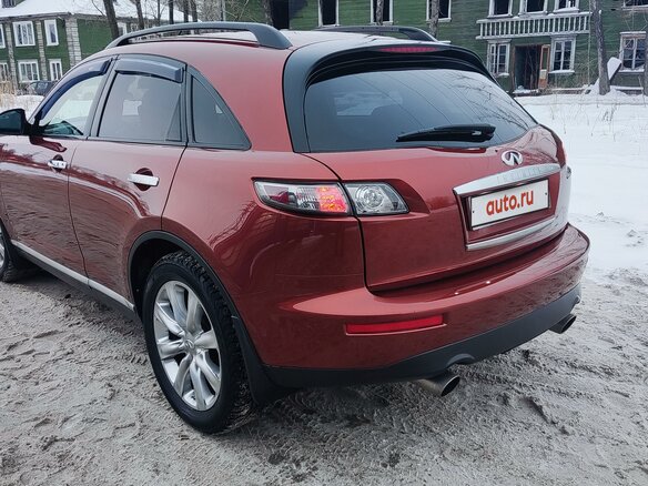 2008 Infiniti FX35 I (S50) Рестайлинг, оранжевый, 1010000 рублей - вид 21
