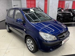 2009 Hyundai Getz I Рестайлинг, синий, 675000 рублей, вид 4