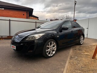 2009 Mazda 3 II (BL), чёрный, 820000 рублей, вид 1
