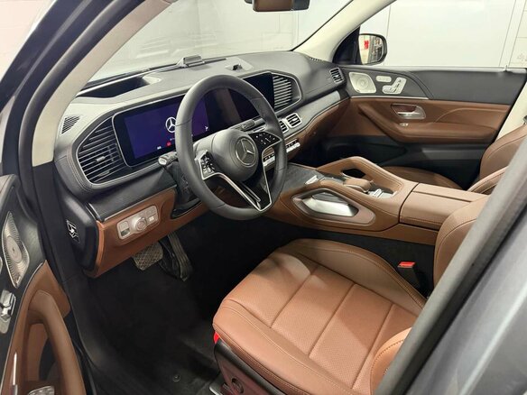 2026 Mercedes-Benz GLE 350 II (V167) Рестайлинг, серый - вид 1