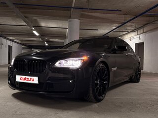 2008 BMW 7 серии 740i V (F01/F02/F04), чёрный, 1800000 рублей, вид 3