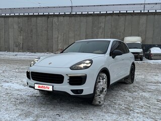 2015 Porsche Cayenne II Рестайлинг (958), белый, 3790000 рублей, вид 1