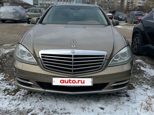 2010 Mercedes-Benz S-Класс 350 Long V (W221) Рестайлинг, бежевый, 2100000 рублей - вид 1