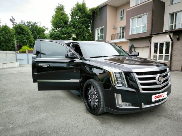 2014 Cadillac Escalade ESV IV, чёрный, 4000000 рублей - вид 5