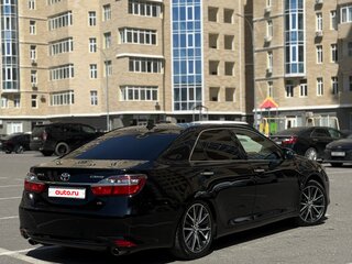 2015 Toyota Camry VII (XV50) Рестайлинг, чёрный, 1780000 рублей, вид 3