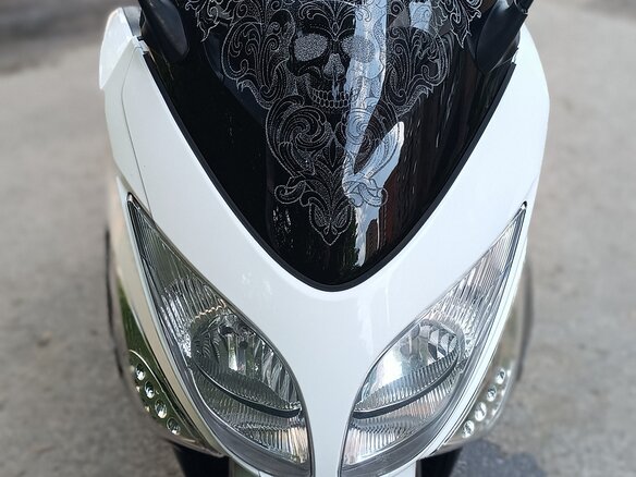 2011 Yamaha TMAX, белый, 410000 рублей - вид 6