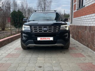 2017 Ford Explorer V Рестайлинг, чёрный, 2190000 рублей, вид 2
