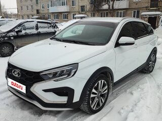 2024 Lada (ВАЗ) Vesta SW Cross I Рестайлинг (NG), белый, 1430000 рублей, вид 1