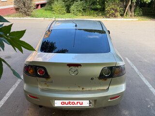 2006 Mazda 3 I (BK) Рестайлинг, серебристый, 280000 рублей, вид 4