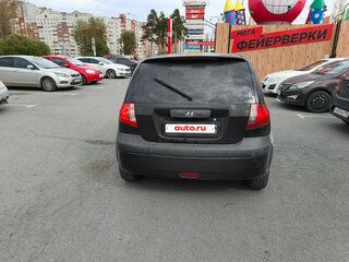 2008 Hyundai Getz I Рестайлинг, чёрный, 375000 рублей, вид 5