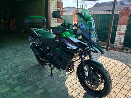 2018 Suzuki V-Strom 1000, чёрный, 1150000 рублей, вид 1