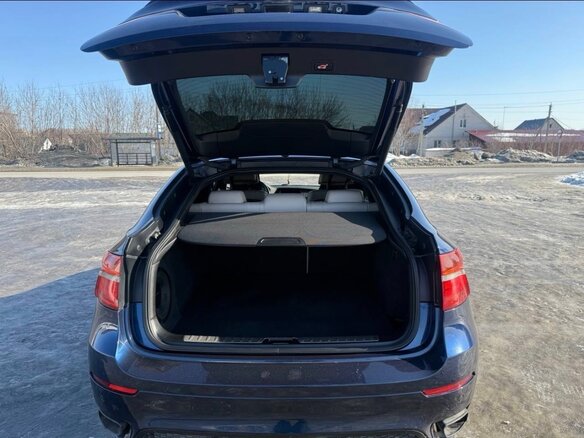 2012 BMW X6 35i I (E71) Рестайлинг, синий, 2400000 рублей - вид 9
