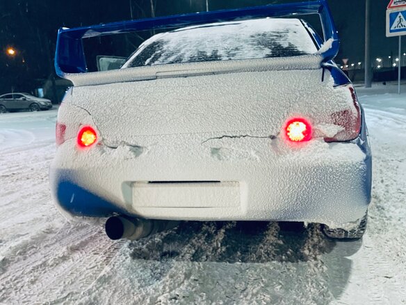 2006 Subaru Impreza WRX II Рестайлинг 2, синий, 1000000 рублей - вид 12