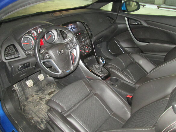 2013 Opel Astra OPC J, синий - вид 3