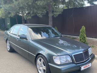 1994 Mercedes-Benz S-Класс 280 III (W140) Рестайлинг, зелёный, 1500000 рублей, вид 4