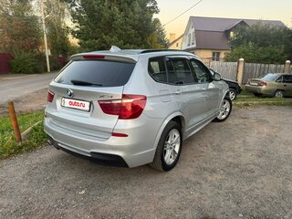 2014 BMW X3 20i xDrive II (F25) Рестайлинг, серебристый, 1700000 рублей, вид 4