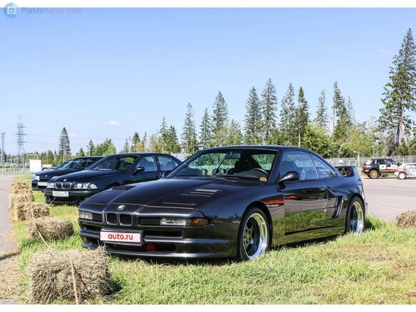 1994 BMW 8 серии 850i I (E31), чёрный - вид 4