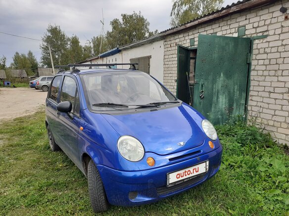 2010 Daewoo Matiz I Рестайлинг, синий