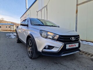 2018 Lada (ВАЗ) Vesta SW Cross I, серебристый, 935000 рублей, вид 5