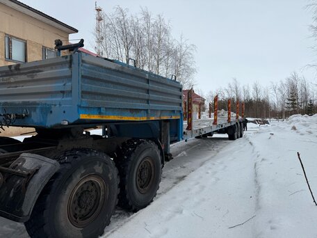 2020 УралСпецТранс Полуприцеп-контейнеровоз, голубой, 3500000 рублей, вид 1