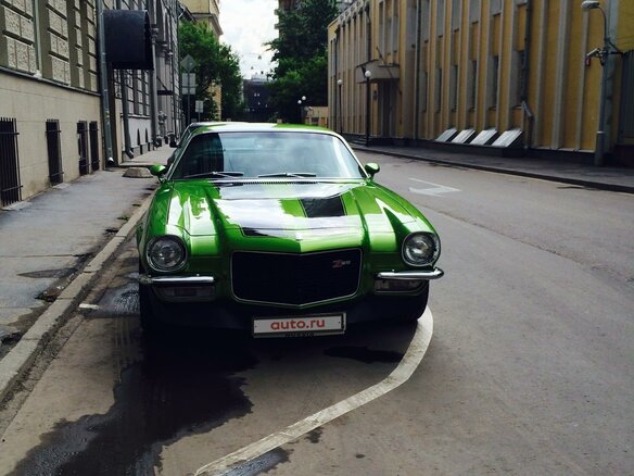 1970 Chevrolet Camaro II, зелёный - вид 4